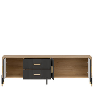 DANTE antracit DT02, skrinka pod TV