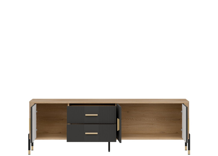 DANTE antracit DT02, skrinka pod TV