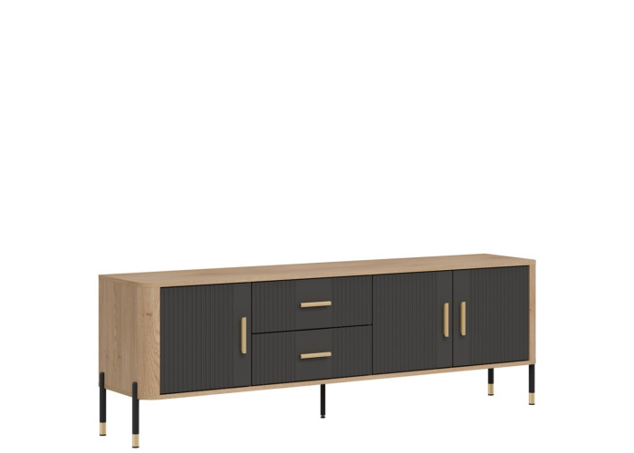 DANTE antracit DT02, skrinka pod TV