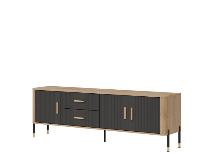 DANTE antracit DT02, skrinka pod TV