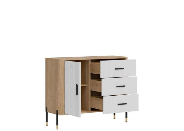 DANTE biela DT03 komoda DANTE biela DT03 komoda