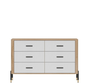 DANTE biela DT04 komoda so zásuvkami