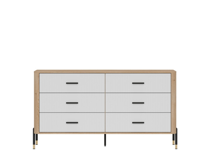 DANTE biela DT05 komoda so zásuvkami DANTE biela DT05 komoda so zásuvkami