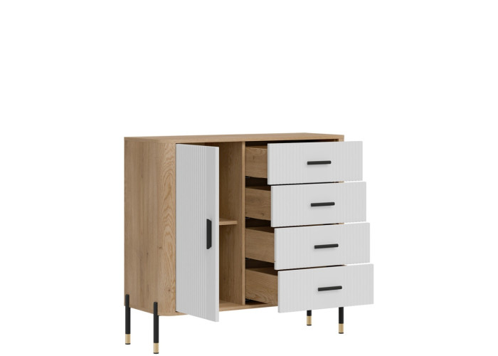 DANTE biela DT08 komoda DANTE biela DT08 komoda