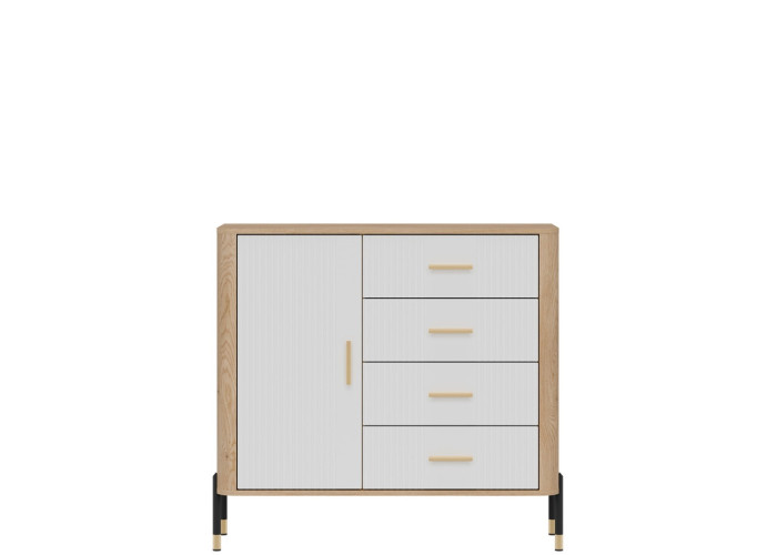 DANTE biela DT08 komoda DANTE biela DT08 komoda