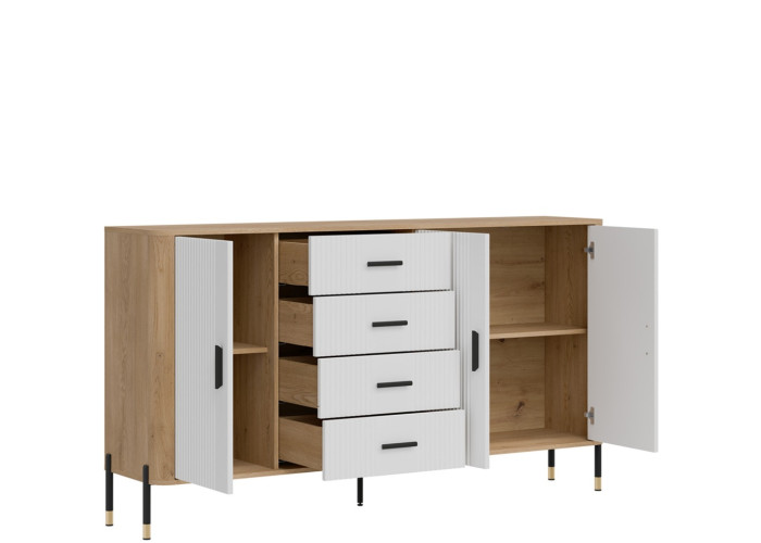 DANTE biela DT10 komoda DANTE biela DT10 komoda