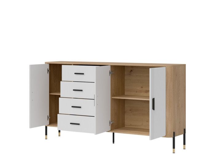 DANTE biela DT10 komoda DANTE biela DT10 komoda