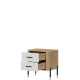 DANTE biela DT21 nočný stolík DANTE biela DT21 nočný stolík