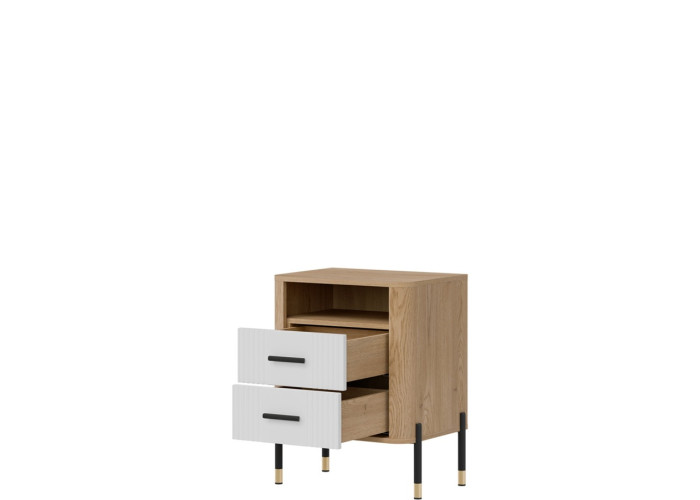 DANTE biela DT22 nočný stolík DANTE biela DT22 nočný stolík