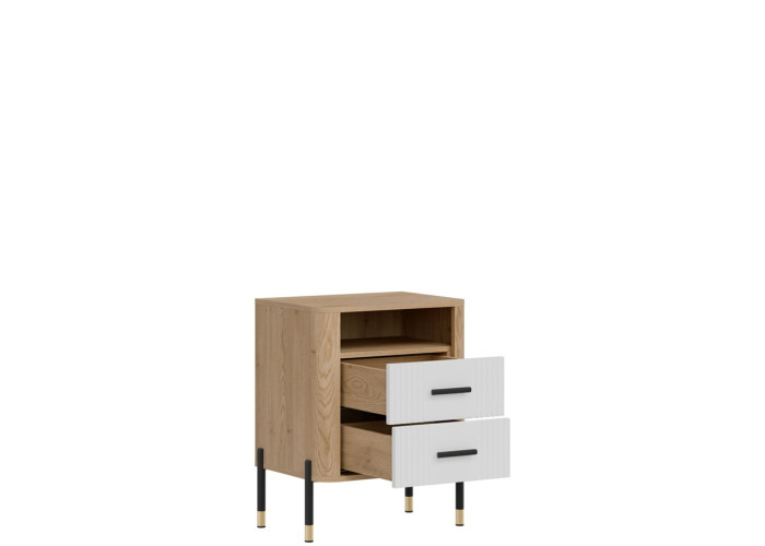 DANTE biela DT22 nočný stolík DANTE biela DT22 nočný stolík