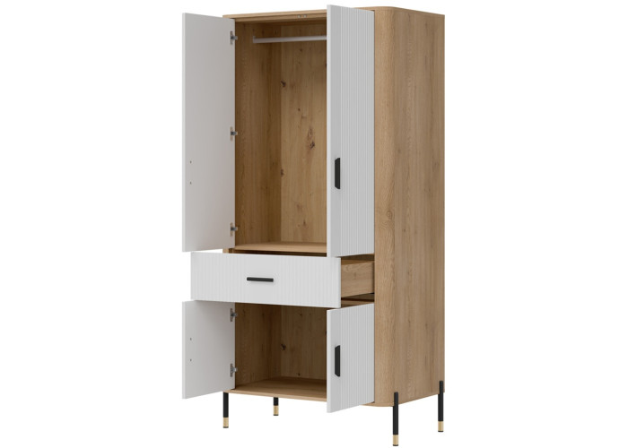 DANTE biela DT16 šatníková skriňa DANTE biela DT16 šatníková skriňa