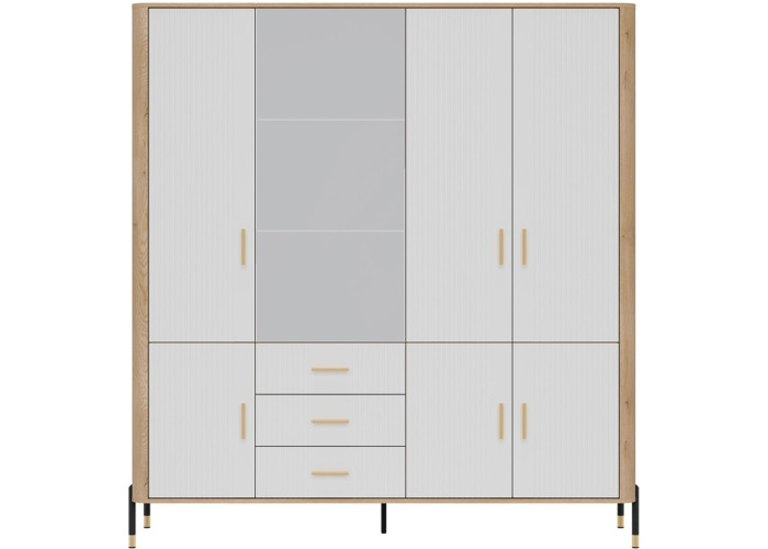 DANTE biela DT17 šatníkovo-policová skriňa DANTE biela DT17 šatníkovo-policová skriňa