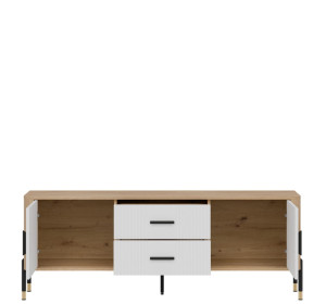 DANTE biela DT01, skrinka pod TV