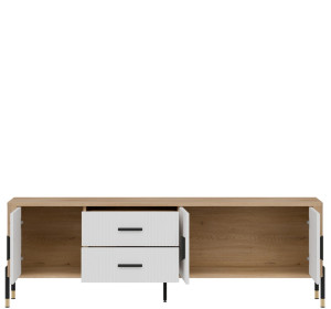 DANTE biela DT02, skrinka pod TV