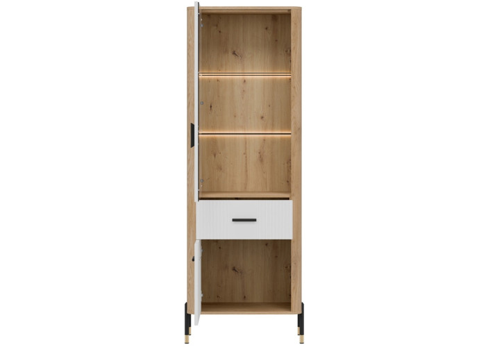 DANTE biela DT13 vitrína DANTE biela DT13 vitrína