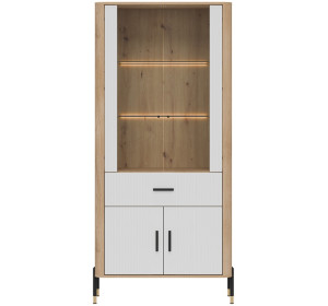 DANTE biela DT14 vitrína