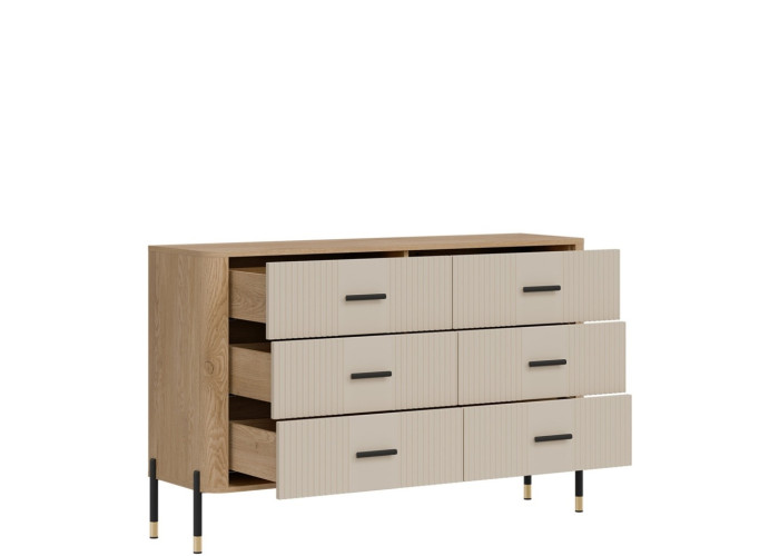 DANTE kašmír DT04 komoda so zásuvkami DANTE kašmír DT04 komoda so zásuvkami