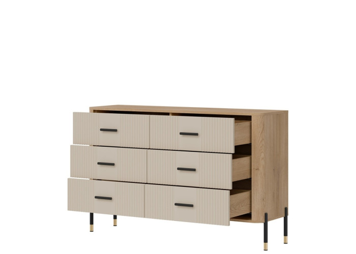 DANTE kašmír DT04 komoda so zásuvkami DANTE kašmír DT04 komoda so zásuvkami