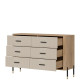 DANTE kašmír DT04 komoda so zásuvkami DANTE kašmír DT04 komoda so zásuvkami
