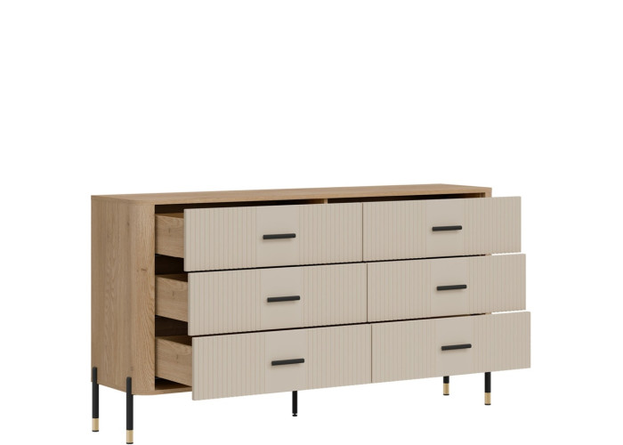 DANTE kašmír DT05 komoda so zásuvkami DANTE kašmír DT05 komoda so zásuvkami