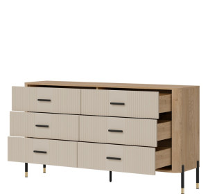 DANTE kašmír DT05 komoda so zásuvkami
