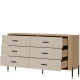 DANTE kašmír DT05 komoda so zásuvkami DANTE kašmír DT05 komoda so zásuvkami