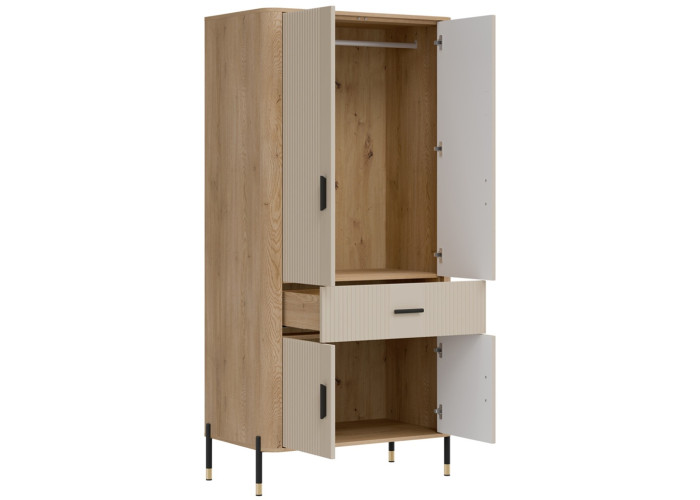 DANTE kašmír DT16 šatníková skriňa