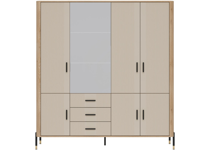 DANTE kašmír DT17 šatníkovo-policová skriňa