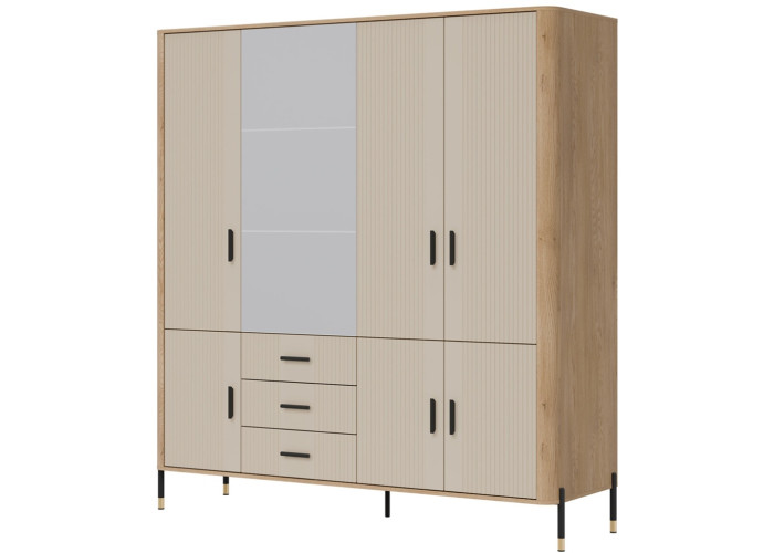 DANTE kašmír DT17 šatníkovo-policová skriňa