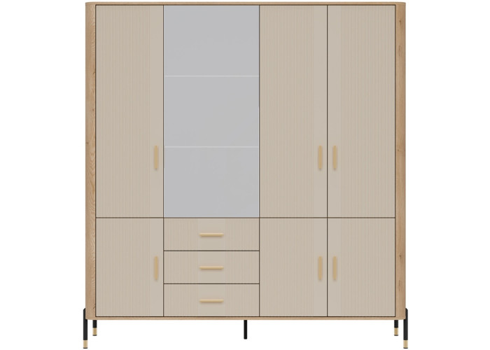 DANTE kašmír DT17 šatníkovo-policová skriňa