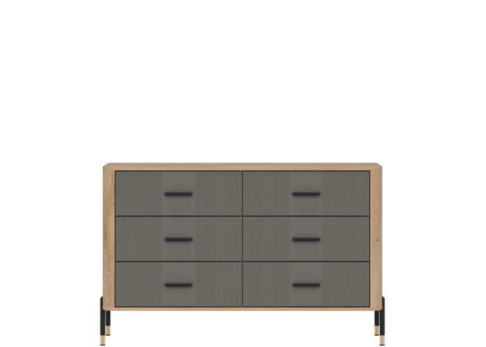 DANTE sivá DT04 komoda so zásuvkami DANTE sivá DT04 komoda so zásuvkami