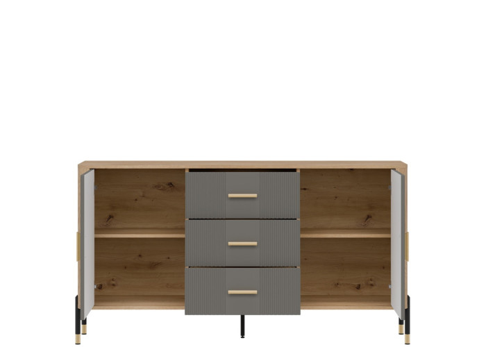 DANTE sivá DT06 komoda DANTE sivá DT06 komoda