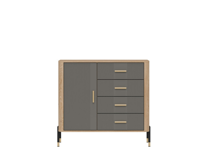 DANTE sivá DT08 komoda DANTE sivá DT08 komoda