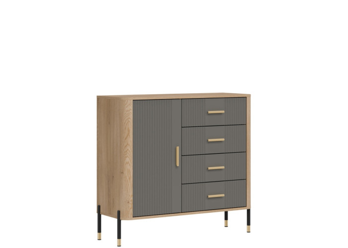 DANTE sivá DT08 komoda DANTE sivá DT08 komoda