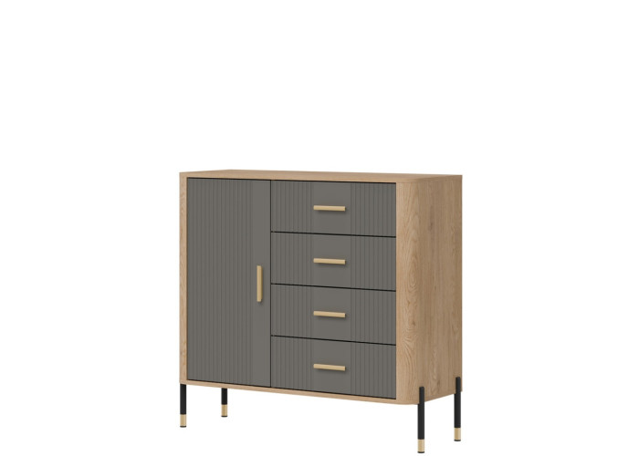 DANTE sivá DT08 komoda DANTE sivá DT08 komoda