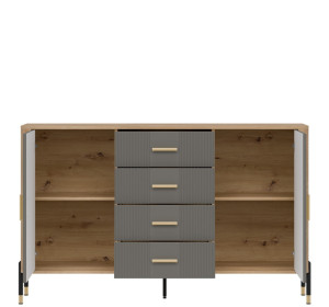 DANTE sivá DT09 komoda