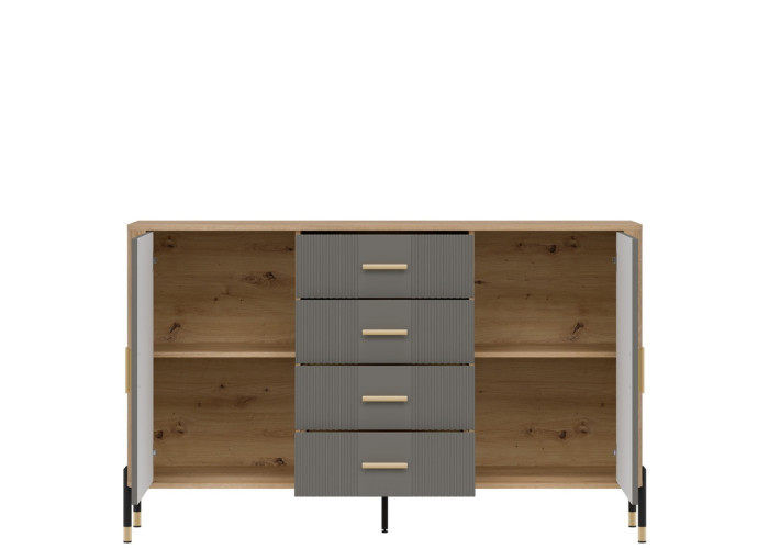 DANTE sivá DT09 komoda DANTE sivá DT09 komoda