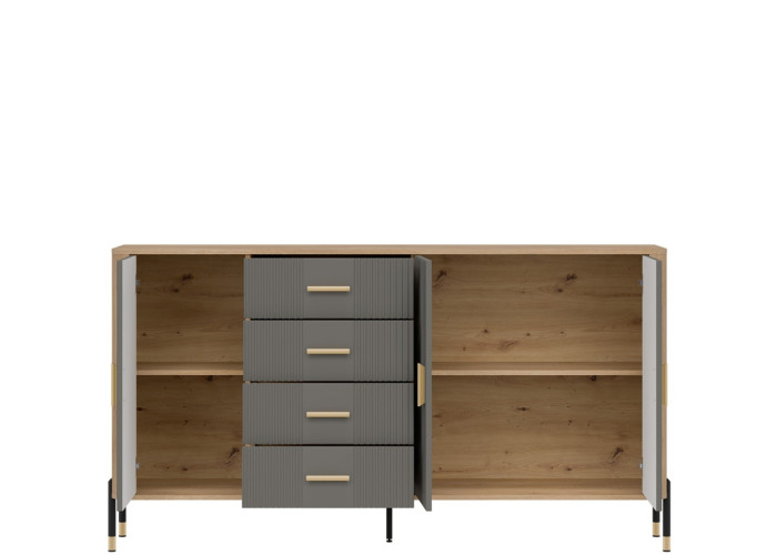 DANTE sivá DT10 komoda DANTE sivá DT10 komoda