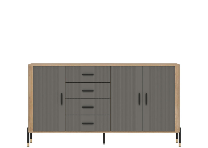 DANTE sivá DT10 komoda DANTE sivá DT10 komoda