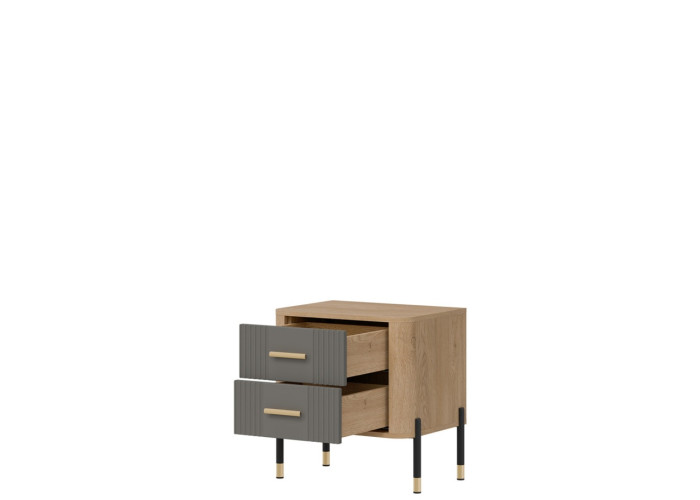 DANTE sivá DT21 nočný stolík