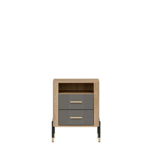 DANTE sivá DT22 nočný stolík