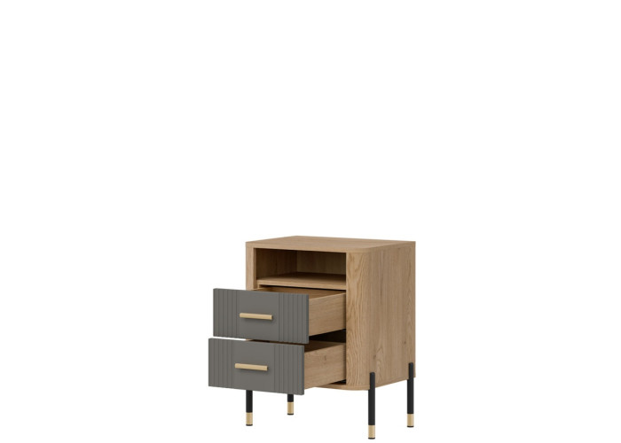 DANTE sivá DT22 nočný stolík