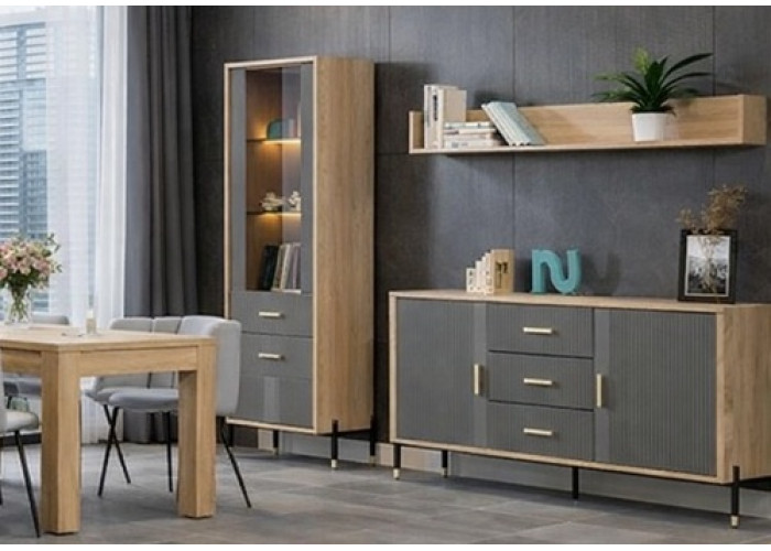 DANTE sivá DT11 komoda DANTE sivá DT11 komoda