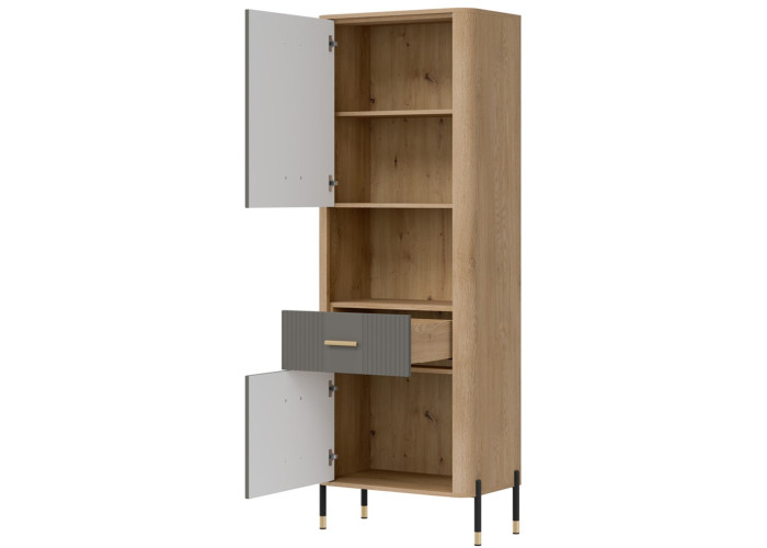 DANTE sivá DT15 policová skrinka DANTE sivá DT15 policová skrinka