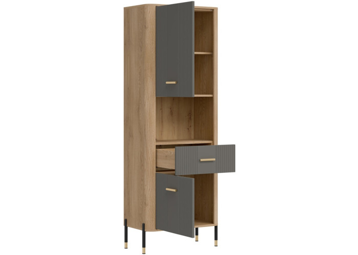 DANTE sivá DT15 policová skrinka DANTE sivá DT15 policová skrinka