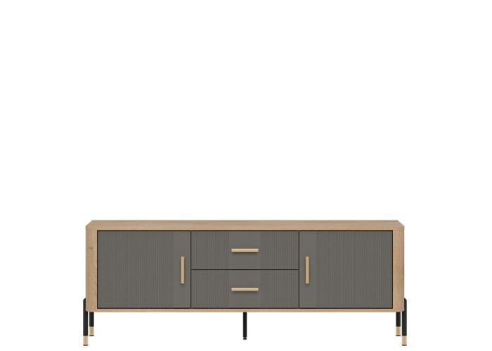 DANTE sivá DT01, skrinka pod TV DANTE sivá DT01, skrinka pod TV