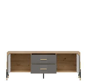 DANTE sivá DT01, skrinka pod TV