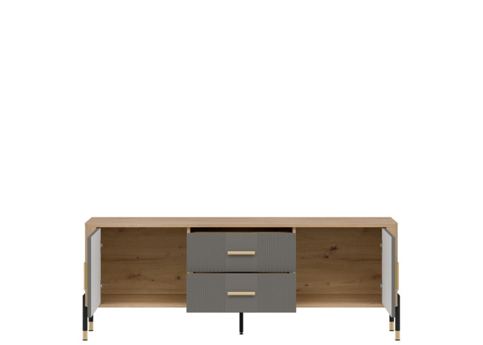 DANTE sivá DT01, skrinka pod TV DANTE sivá DT01, skrinka pod TV