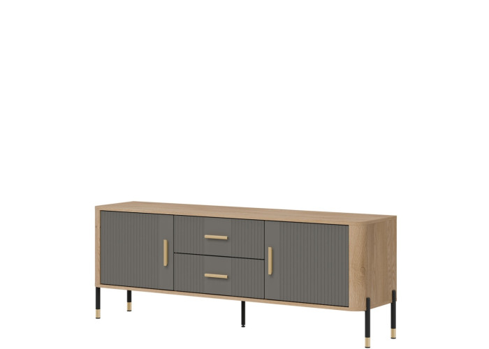 DANTE sivá DT01, skrinka pod TV DANTE sivá DT01, skrinka pod TV