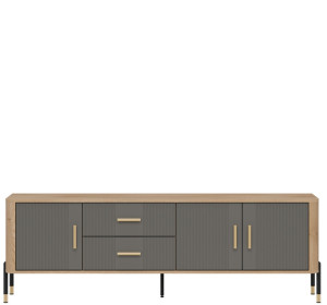 DANTE sivá DT02, skrinka pod TV